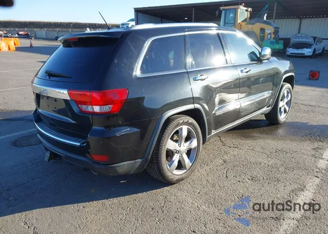 2012 Jeep Grand Cherokee Overland из США, поврежденный, VIN 1C4RJECG3CC281868